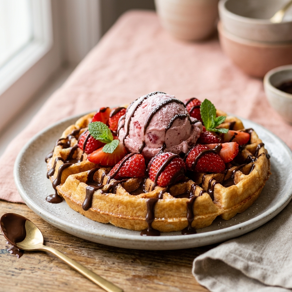 Lezzetli Şölen Waffle